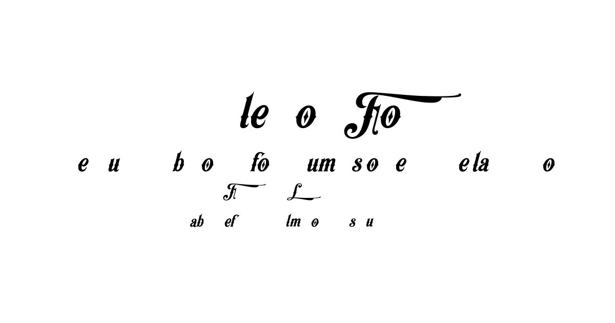 Appleton Font font preview
