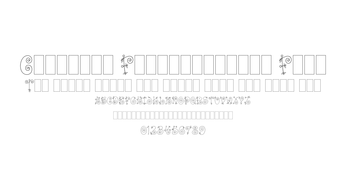 Champion Featherweight Font font preview