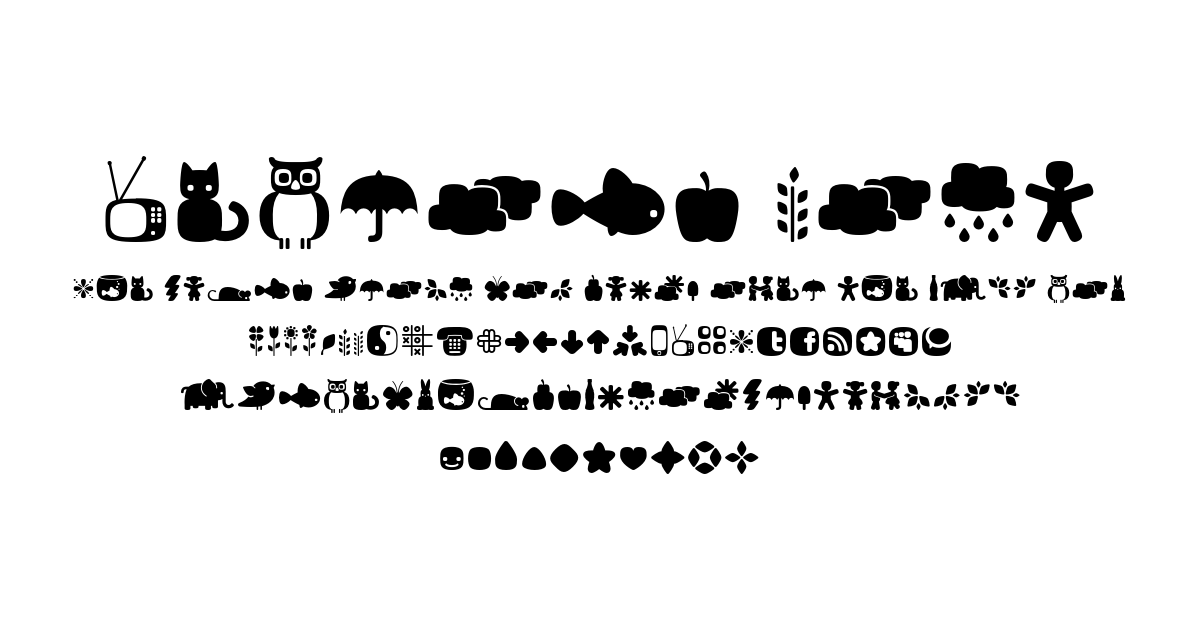 Redrock Font font preview