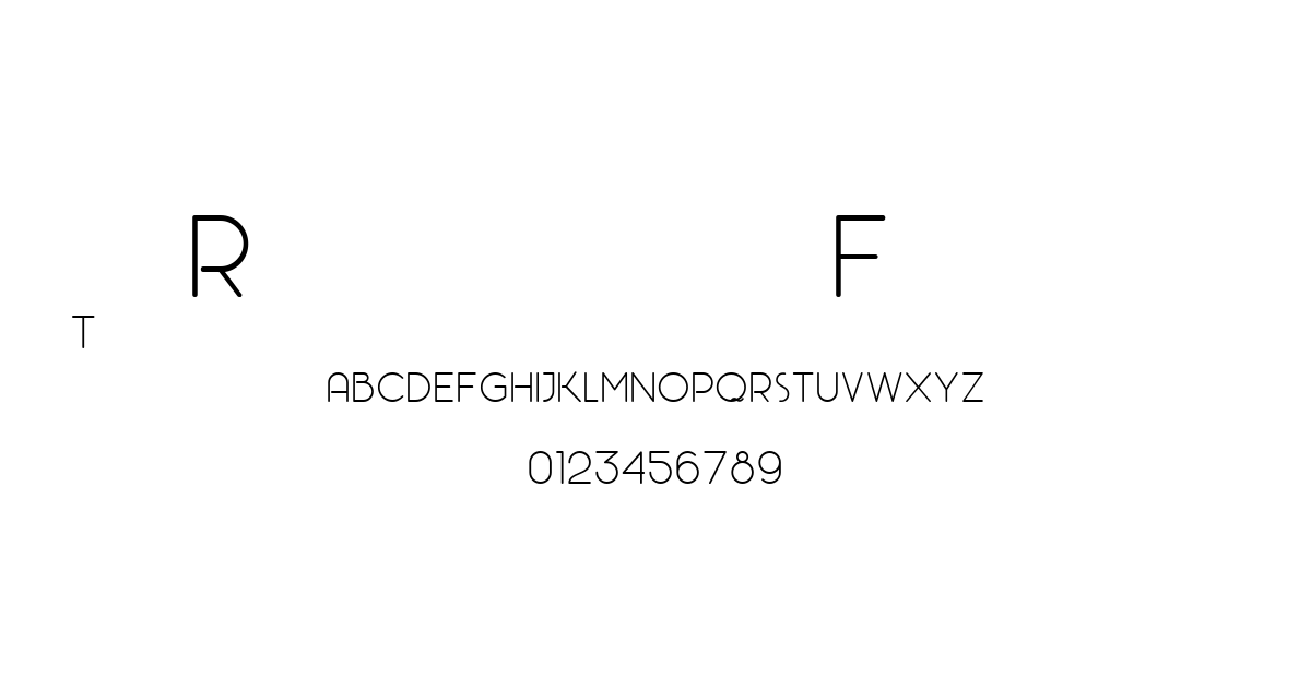 Rosarina Font font preview