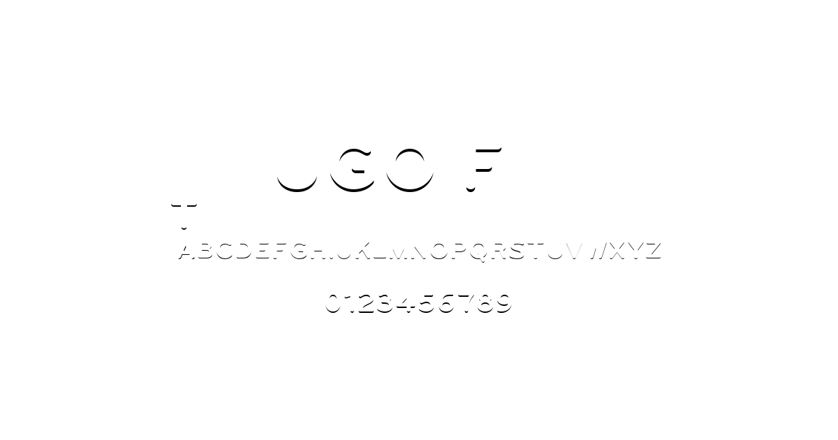 UGO Font font preview