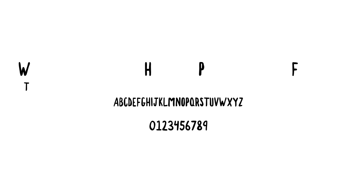 Westfalia Hand Painted Font font preview